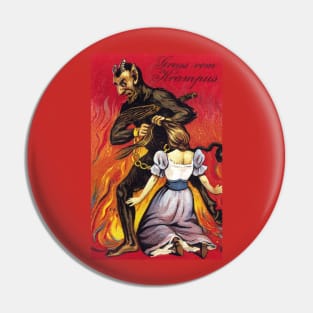 Gruss Vom Krampus Pin