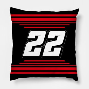 Stephen Mallozzi #22 2024 NASCAR Design Pillow