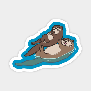 Acroyoga Otter Magnet