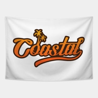 Coastal - Vintage Style Tapestry