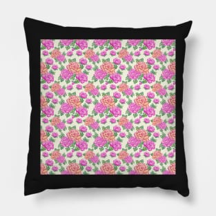 Rosses floral artwork Pillow