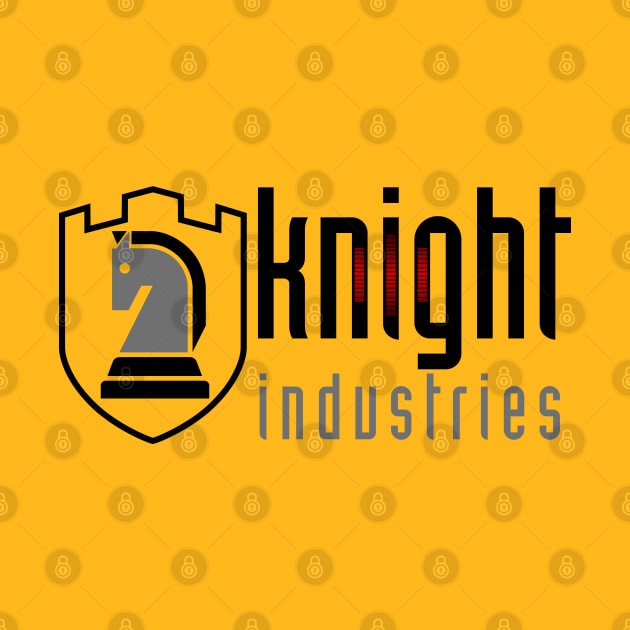 Knight Industries - Black by spicytees