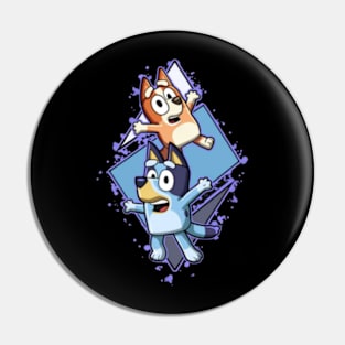 bluey funny Pin