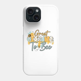 Great grandma to bee-Buzzing with Love: Newborn Bee Pun Gift Phone Case