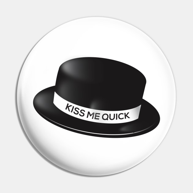 Kiss Me Quick Hat Pin by nickemporium1