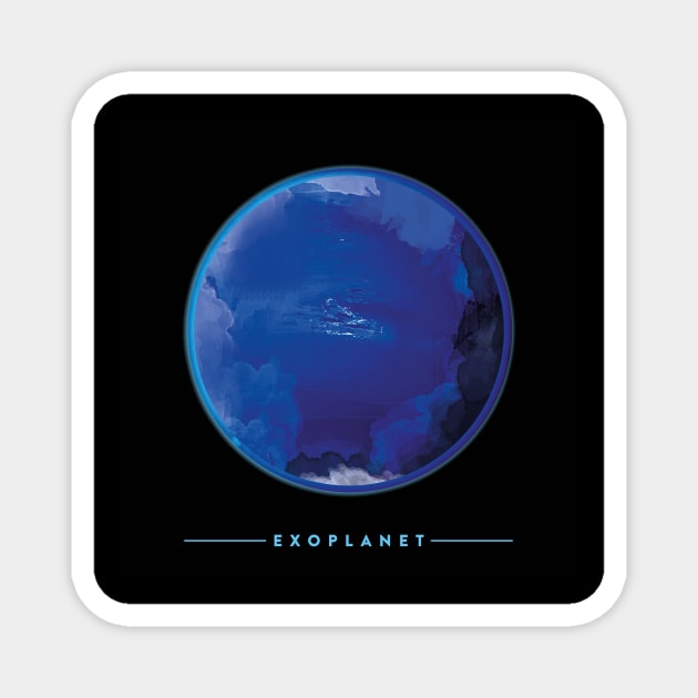 EXOPLANET Magnet by WildMeART