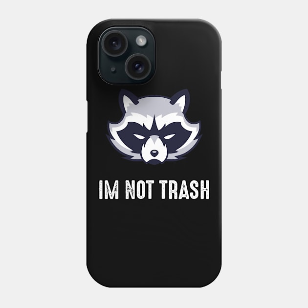 Save the Trash Pandas Raccoon Animal Phone Case by Daytone
