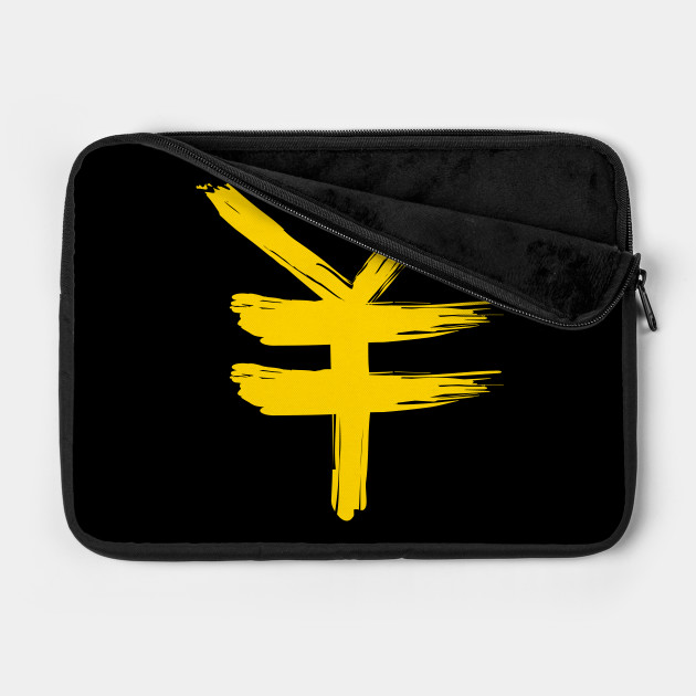 Japanese Yen Currency Money Symbol Japan Japan Laptop Case Teepublic