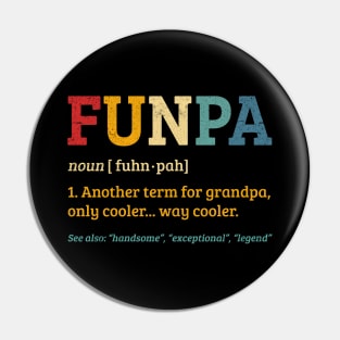 Vintage Funpa Definition Pin