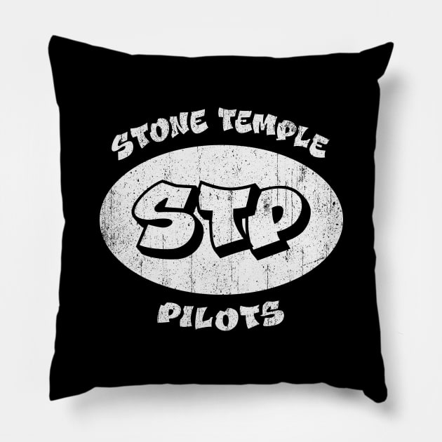 STP Pilots // Vintage Style Pillow by Aqumoet