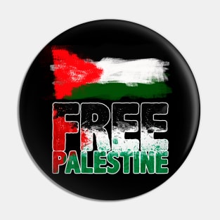 Free Palestine Pin