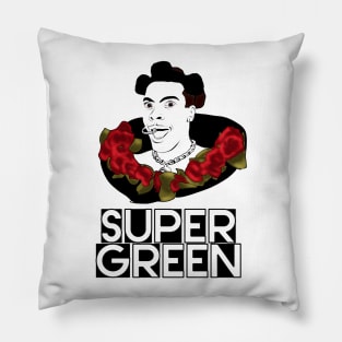 Super Green Pillow