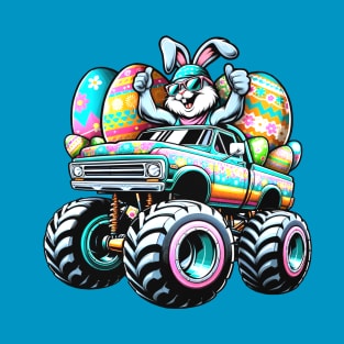 Easter Bunny's Ride: A Monster Truck Adventure for Kids T-Shirt