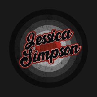 Jessica Simpson _ Black Vintage T-Shirt