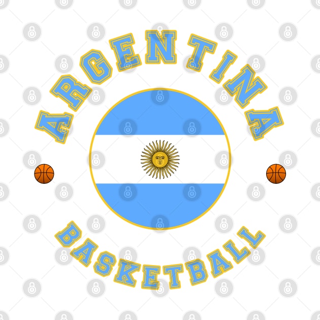 Argentina Basketball by CulturedVisuals