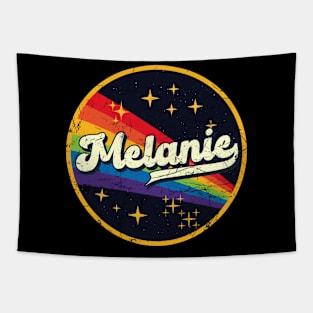 Melanie // Rainbow In Space Vintage Grunge-Style Tapestry