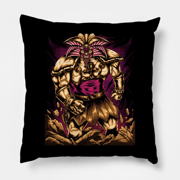 Exodia the forbiden one Pillow by xronal