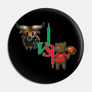 Bull VS Bear 2 Pin