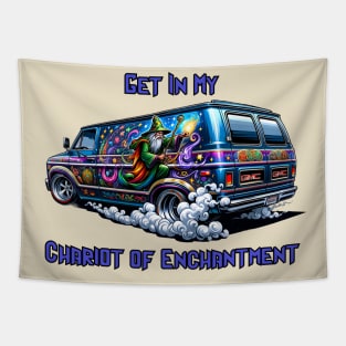 Ride With The Wizard! Tapestry