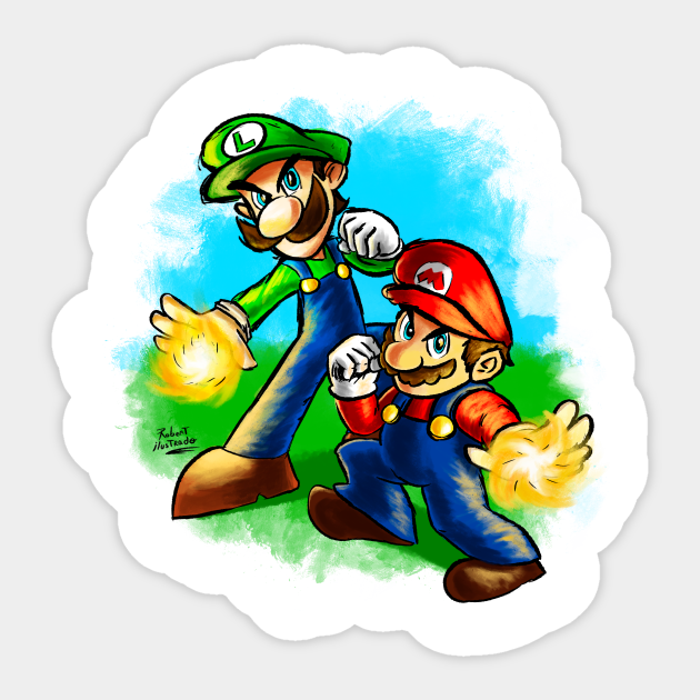 Brothers - Robertilustrado - Sticker | TeePublic Brothers - Robertilustrado - Sticker | TeePublic