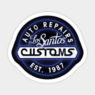 Los Santos Customs Grand Theft Auto GTA V Sticker Size 14 CM Oracal Germany