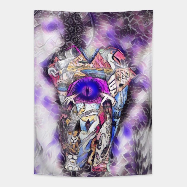 Elephant 13 Tapestry by Mr. Leon Artwork