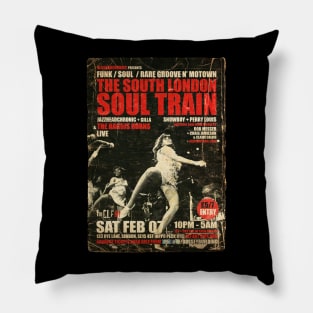 POSTER TOUR - SOUL TRAIN THE SOUTH LONDON 151 Pillow