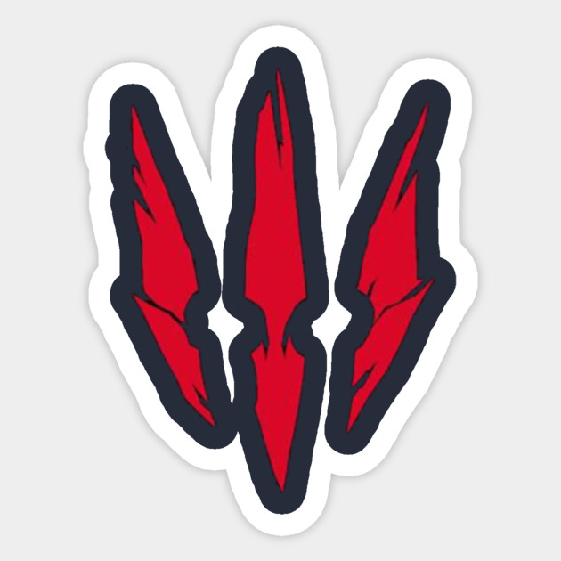 The Witcher Logo The Witcher Sticker Teepublic