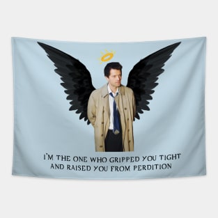 Castiel Supernatural Tapestry