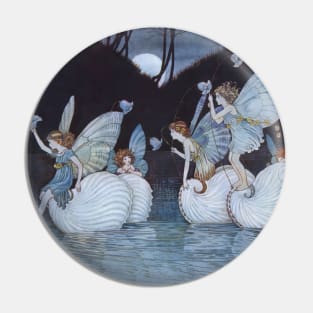 Fairy Island, by Australian artist Ida Rentoul Outhwaite Pin