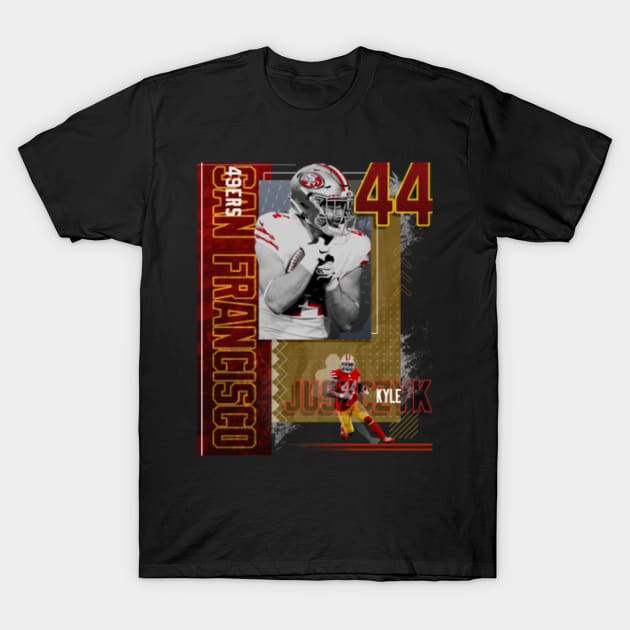 Rinkha Kyle Juszczyk Football Paper Poster 49ers 2 Women's T-Shirt