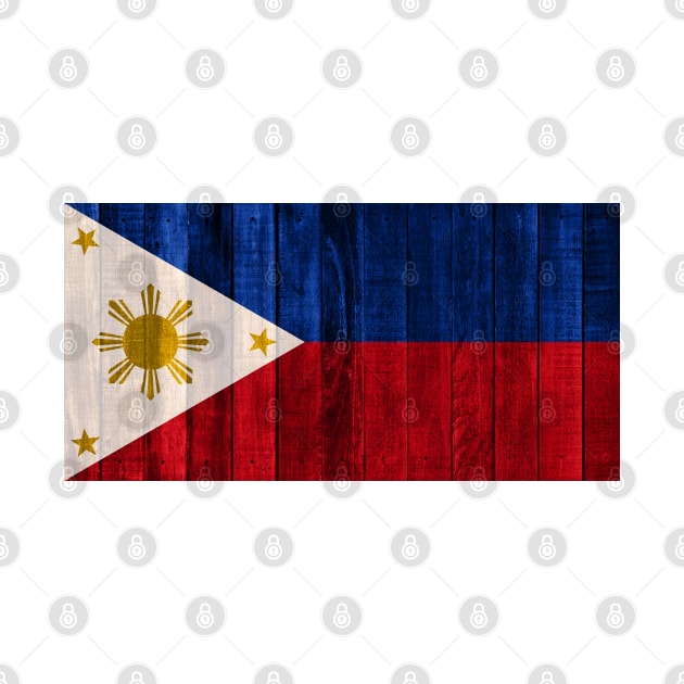 Flag of the Philippines - Wood by DrPen