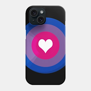 Pride Shield - Bi Flag Phone Case