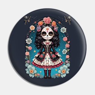 Dreamy Daybreak Doll Pin