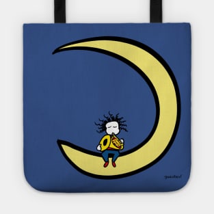 Moon and horn Tote