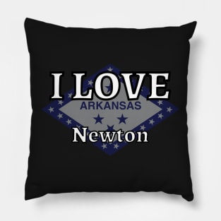 I LOVE Newton | Arkensas County Pillow