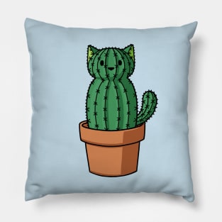 Cat shaped cactus Pillow