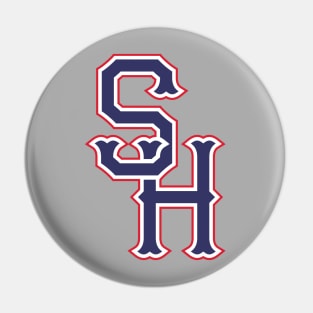 Sacred Heart SH – blue Pin