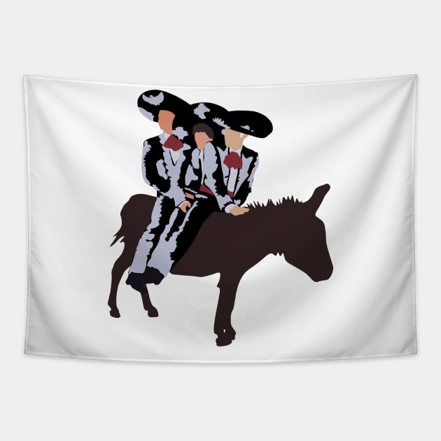 Three Amigos Tapestry by FutureSpaceDesigns