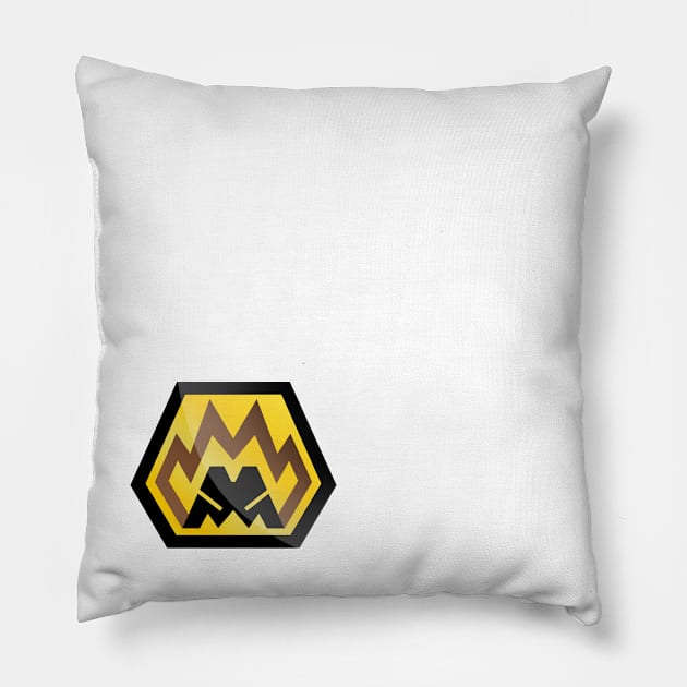 Totem Sticker Pillow by Lorihime