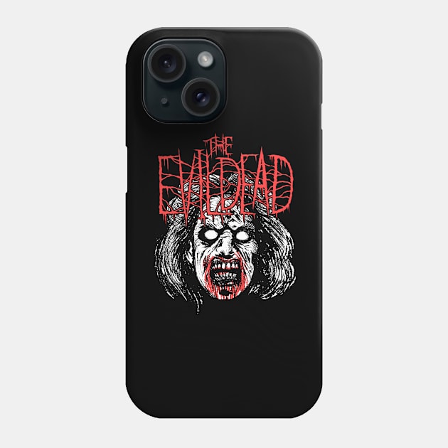 Evil Death Phone Case by chrisraimoart