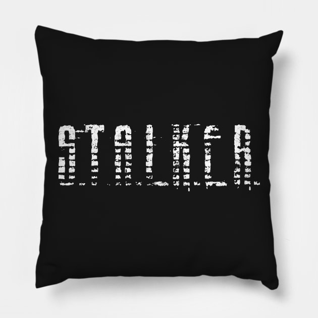 Stalker Game Pillow by GiovanniSauce