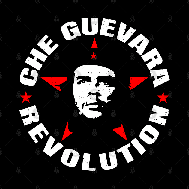 Che Guevara Rebel Cuban Guerrilla Revolution T-Shirt by HiDearPrint