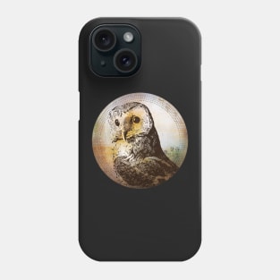 you had to ask - vintage owl geometric design Phone Case