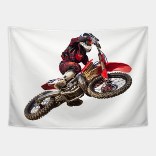 Motocross Tapestry