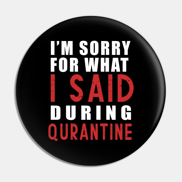 Social distancing - funny sayings during quarantine gift Pin by Flipodesigner