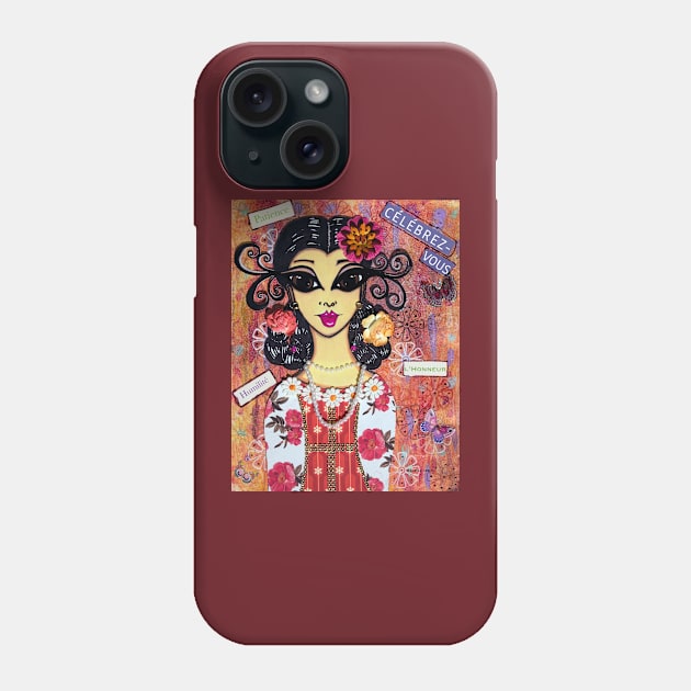 (French Version) Celebrate You - Spain Phone Case by susanchristophe