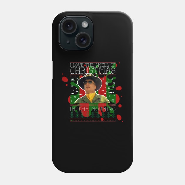 Apocalypse Now Smell Of Christmas Knit Phone Case by joeysartworld