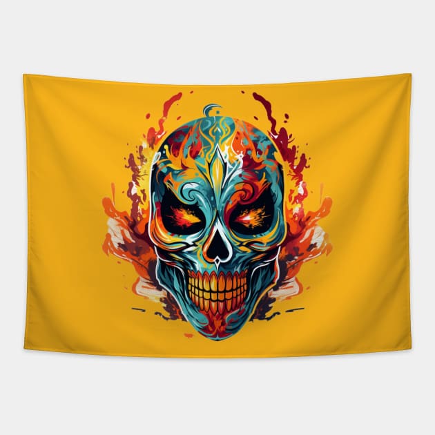 Luchador Tapestry by Jason's Finery