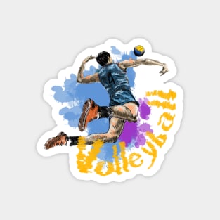 Volleyball Magnet